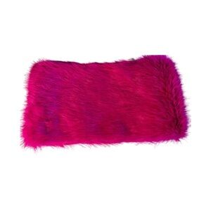 Aeropostale Fuchsia Pink Fur Snood Scarf NWT Barbiecore